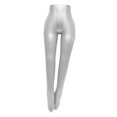 thumbnail image 5 of HOMEMAXS Silver PVC Pants Display Stand for DIY Use Durable Mannequin Model Rack Perfect for and Trousers, 5 of 8