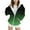 Green, variant on SonxaHe Big Girls' Jacket Gradient Prints Fleece Zip Up Hooded Jacket Child Athletic Lightweight Warm Outerwear Jackets Blue,Sized 14-15