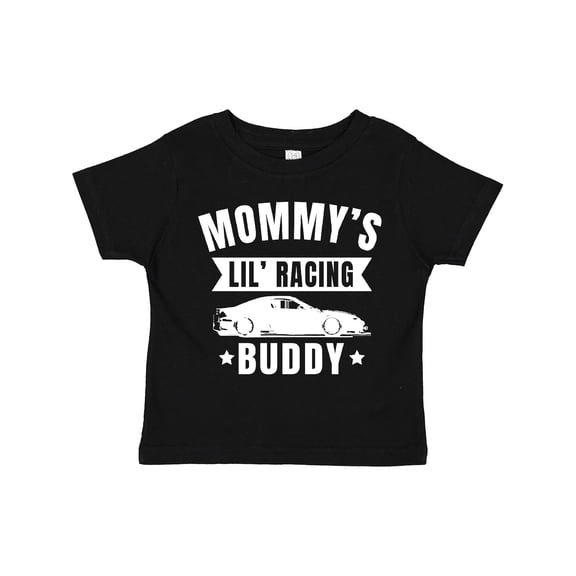 Inktastic Mommys Lil Racing Buddy Boys or Girls Toddler T-Shirt