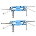 thumbnail image 1 of Tournevis Repliable, Poignée Ergonomique de Tournevis Pliable 2Pcs pour la Réparation, 1 of 8