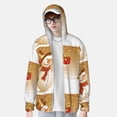 thumbnail image 4 of Kll Christmas Snowman Gift Print Men'S Women’s Upf 50+ Sun Protection Outdoor Hoodie Jacket Long Sleeve Fishing Hiking Performance Shirt- X-Large, 4 of 8