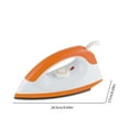 thumbnail image 3 of QuLuJing Clearance Home Items, Dry Iron 1000W Lightweight Iron with Adjustable Temperature Control indicator Light Home Appliances, 3 of 7