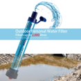 thumbnail image 2 of Filtro de agua personal, pajita de purificación de agua de 2 l, kit de filtración de agua de supervivencia al aire libre, sistema de filtro de 0,01 micras WD.WDQZL Hogar, 2 of 5