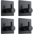 thumbnail image 1 of Ganchos adhesivos, ganchos autoadhesivos de acero inoxidable para toallas de baño, resistentes al agua, ganchos adhesivos para pared de ducha de cocina, sin clavos, para bata, lufa, abrigo, sombrero,, 1 of 7