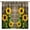 Sunflower, variant on Sunflower Blackout Curtains Country Vintage Farmhouse Black Art Printed Window Drapes for Bedroom Living Room Kitchen Decor W42xL84in 2 Panels
