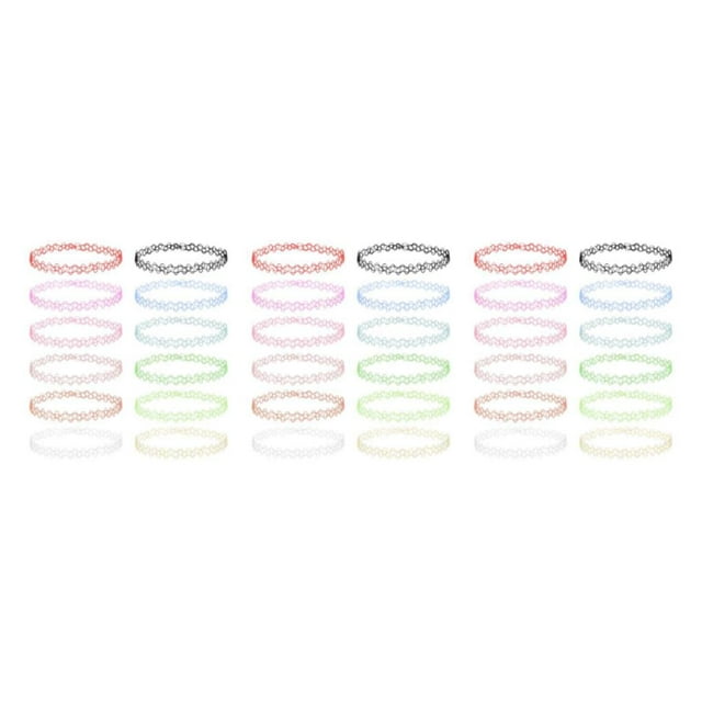 Wweixi 12pieces Versatile And Elegant Woman Choker Necklace For Stylish Look Suitable Multicolor 3Set