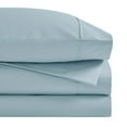 thumbnail image 2 of Superior 4-Piece 1400-1500 Thread Count Light Blue Sheet Set, King, 2 of 10