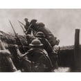 thumbnail image 2 of Allied Soldiers Climb Out Of The Defensive Trench To Engage In Battle On The Western Front During World War I. Ca. 1917., 2 of 2