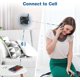 thumbnail image 4 of LS6331-2 - Teléfono inalámbrico expandible, 2 teléfonos con transmisor DECT 6.0 para Montaje en coutadora/Pared, conexión Bluetooth a la célula, Altavoz de teléfono dúplex Coleto, teléfono, 4 of 5