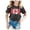 Black, variant on Girls Tops Short Sleeve Crewneck Fit Basic Kids Clothing,Black,Size 8-9 Years