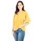 thumbnail image 1 of Blusa manga amplia con elástico en la cintura, 1 of 5