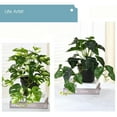 thumbnail image 4 of Plantas artificiales Billuyoard Hoja Planta falsa Interior Exterior, 4 of 6