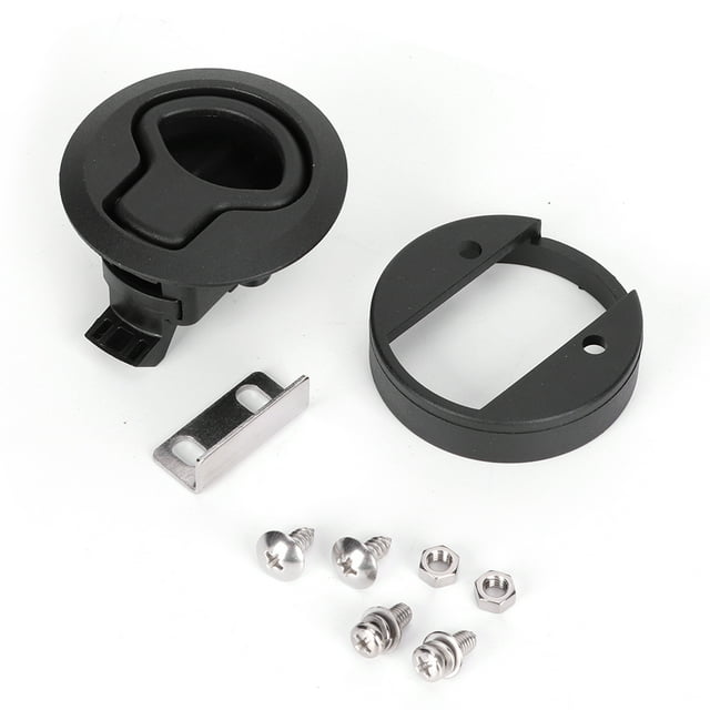 Accesorio de cerradura de puerta Nikou 2 x 1 x Clip de fijación 4 x Tornillo 2 x Tuerca