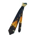 thumbnail image 7 of Fuzoiu Moonlit Skeleton Campfire Print Men's Necktie,Business Necktie,Mens Ties for Business Wedding Graduation, 7 of 7