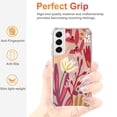 thumbnail image 4 of Brief Flower Strokes Case for Samsung Galaxy S22 Plus,Aesthetic Colourful Floral Plant Case for Men Women,Unique Soft TPU Bumper Case Cover, 4 of 5