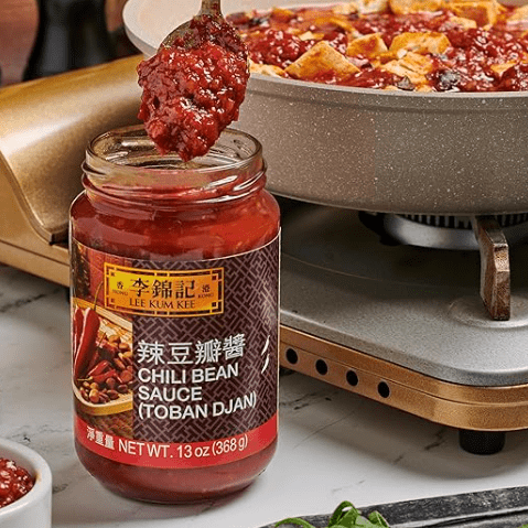 Lee Kum Kee Black Chili Bean Sauce ( Toban Djan ) 13 OZ (Pack of 2)