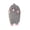 Grey, variant on Cute Plush Mole Pencil Pouch Large Capacity Soft Fluffy Pencil Case Adorable Daily Study Use Black