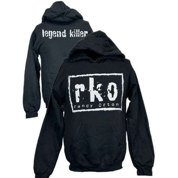 Randy Orton RKO Legend Killer Black Pullover Hoody Sweatshirt