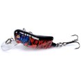 thumbnail image 1 of Señuelo de pesca de saltamontes de insectos, cebo duro, Crankbait de plástico realista (4) Likrtyny Deportes al aire libre Salida diaria Juego de fiesta, 1 of 8