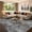 Gray, variant on UERMEI 10x14 Washable Area Rugs for Living Room, Modern Abstract Printed Carpet, Non Slip Indoor Rug for Bedroom Home Decor Carpets,Beige