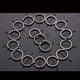 thumbnail image 5 of unbranded 40Ud Anillos De Llave Negros De Metal Con Seguro Para Uso En Accesorios Y Llaves, 5 of 8