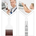 thumbnail image 4 of Air Conditioner Condenser Fin Comb, Fin Cleaning Brush Air Conditioner Fin Cleaner Refrigerator Coil Cleaning Brush Metal Fin Evaporator Radiator Repair Tool (2), 4 of 5