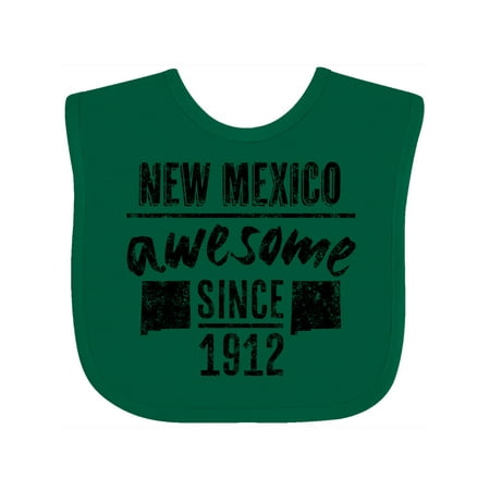 

Inktastic New Mexico Awesome Since 1912 Gift Baby Boy or Baby Girl Bib
