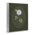 thumbnail image 2 of Stupell Industries French Country White Rose on Emerald Gray Framed Giclee Art, 11 x 14, by Sally Swatland, 2 of 8