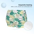 thumbnail image 2 of Pofeuu Lotus Flower1 Print Soft Cotton Girls Boyshort panties Toddler Underwear-Medium, 2 of 5
