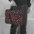 thumbnail image 5 of Lsque Ripe Red Cherry Pattern Laptop Bag – Portable & Slim Single-Shoulder Computer Case with Adjustable Strap, Protective, Lightweight for 13”/14”/15.6” Laptops, 5 of 8