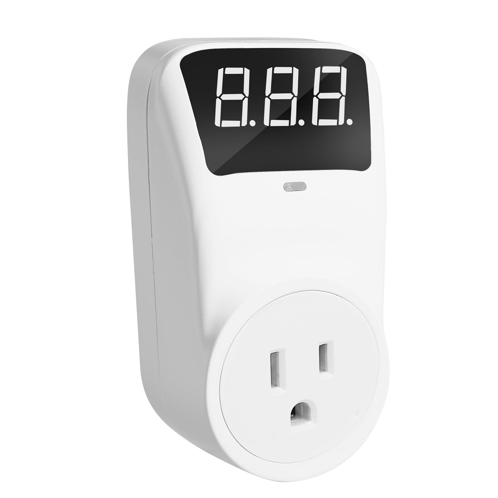 Socket Digital Automatic Voltage Protector Socket LCD Display Power Protector Socket Overcurrent Voltage Relay Protector Outlet