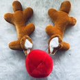 thumbnail image 5 of Teissuly Christmas Car Decorations Car Antlers, 5 of 6