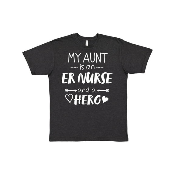 Inktastic My Aunt is an ER Nurse and a Hero T-Shirt