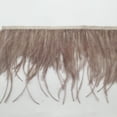 thumbnail image 4 of Tiras de Borlas de Plumas de Imitación Adornos de Cinta de Plumas Alargar Flecos Embellecer Proyectos Vestido de Novia Vestido de Noche 36 Pulgadas de marrón BLESIY Pluma de avestruz, 4 of 5