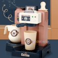 thumbnail image 2 of Coffee Machine Toy Set Kitchen Toys Simulation Food Bread Coffee Cake Pretend Play Shopping Cash Register Toys For Kids, 2 of 5