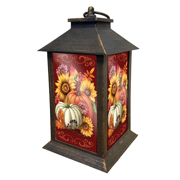 Briarwood Lane LED Candle Lantern 13.5 x 5.5 x 5.5 Fall Beauty