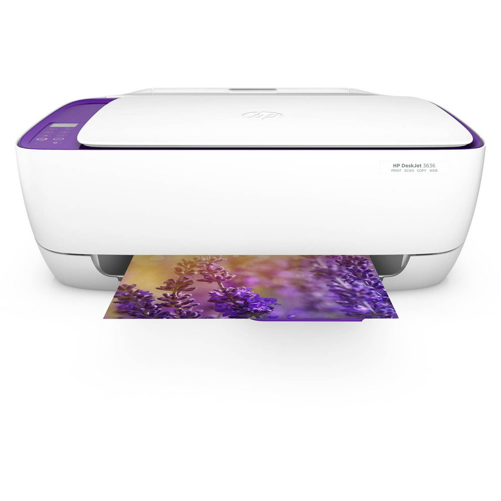 HP DeskJet 3636 AllinOne Inkjet Multifunction Printer/Copier/Scanner