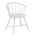 thumbnail image 3 of Weston Home Lydford Slope Low Back Windsor Metal Side Chairs, Set of 2, White, 3 of 7