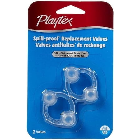 Playtex Spill-Proof Cup Replacement Valves - Two packs of two