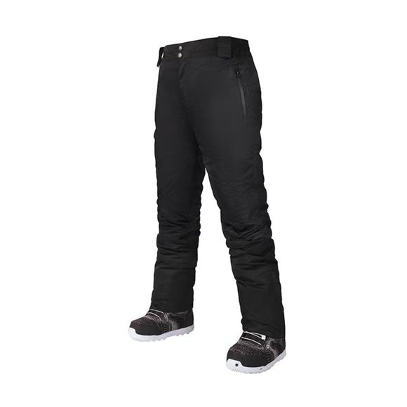 Men's Waterproof Snow Ski Pants Insulated Warm Winter Outdoor Snowboard Bibs with Suspenders