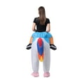 thumbnail image 6 of PTS Inflatable Ride On Unicorn Costume for Adult, Funny Blow up Inflatable costumes Halloween Costume Cosplay Party, 6 of 7