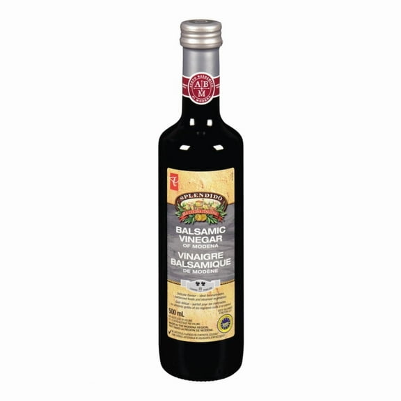 PC Splendido Two Leaf Balsamic Vinegar of Modena, 500ml/17.5 fl. oz. Bottle
