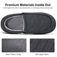 thumbnail image 4 of Ecetana Women's House Slippers Closed Back Memory Foam Indoor Shoes, 4 of 8