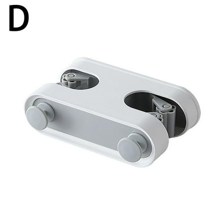 

Wall Mounted Rack Kitchen Storage Mop Broom Holder Brush Hanger Hooks R9D8