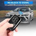 thumbnail image 4 of Key Fob Cover Compatible with Toyota Camry Avalon Corolla Highlander Prius RAV4 Venza Keychain Case Holder Protector,Silver-Black, 4 of 6