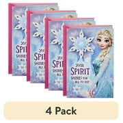 (4 pack) Hallmark Disney Frozen Musical Christmas Card for Kid (Plays Let it Go)