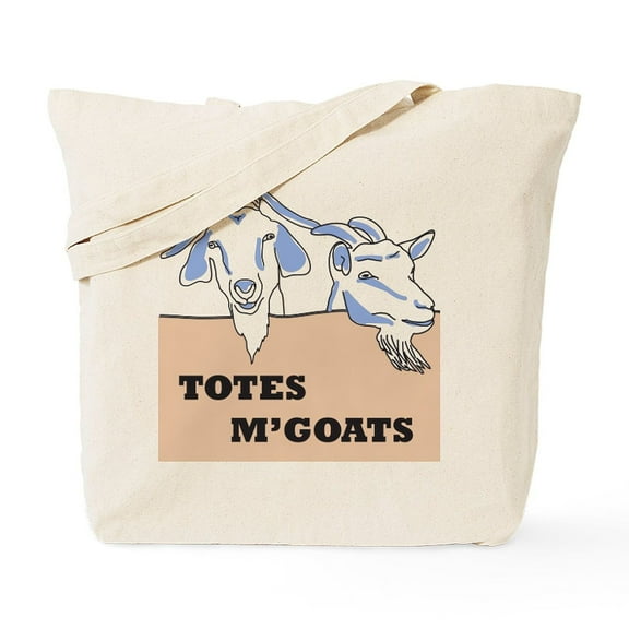 CafePress - Totes M'goats Bag - Unisex Canvas Tote Bag, Beige, 1-Piece