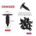 thumbnail image 4 of Pinzas de guardabarros, 121 unidades, para Jeep Wrangler JL JK y Grand Cherokee, 4 of 7