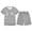 Grey Outfits, variant on Girl Easter Outfits 5-6 Years Kids Boys Girls Bunny Printed Short Sleeve T Shirt Top And Shorts Pants Set Outfit Pajama Set Round Neck Nightwear Classic Summer Clothing Purple