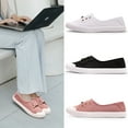 thumbnail image 6 of HARVEST LAND Slip-On Canvas Shoes for Women-Fashion Low-Top Flat Loafers with CloudFoam Insole, 6 of 10
